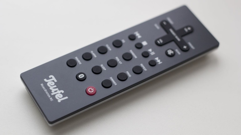 Teufel-MusicStation review remote control